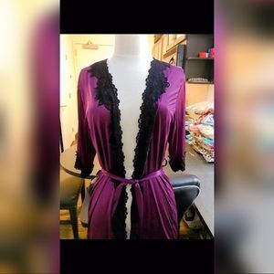 Royal purple robe